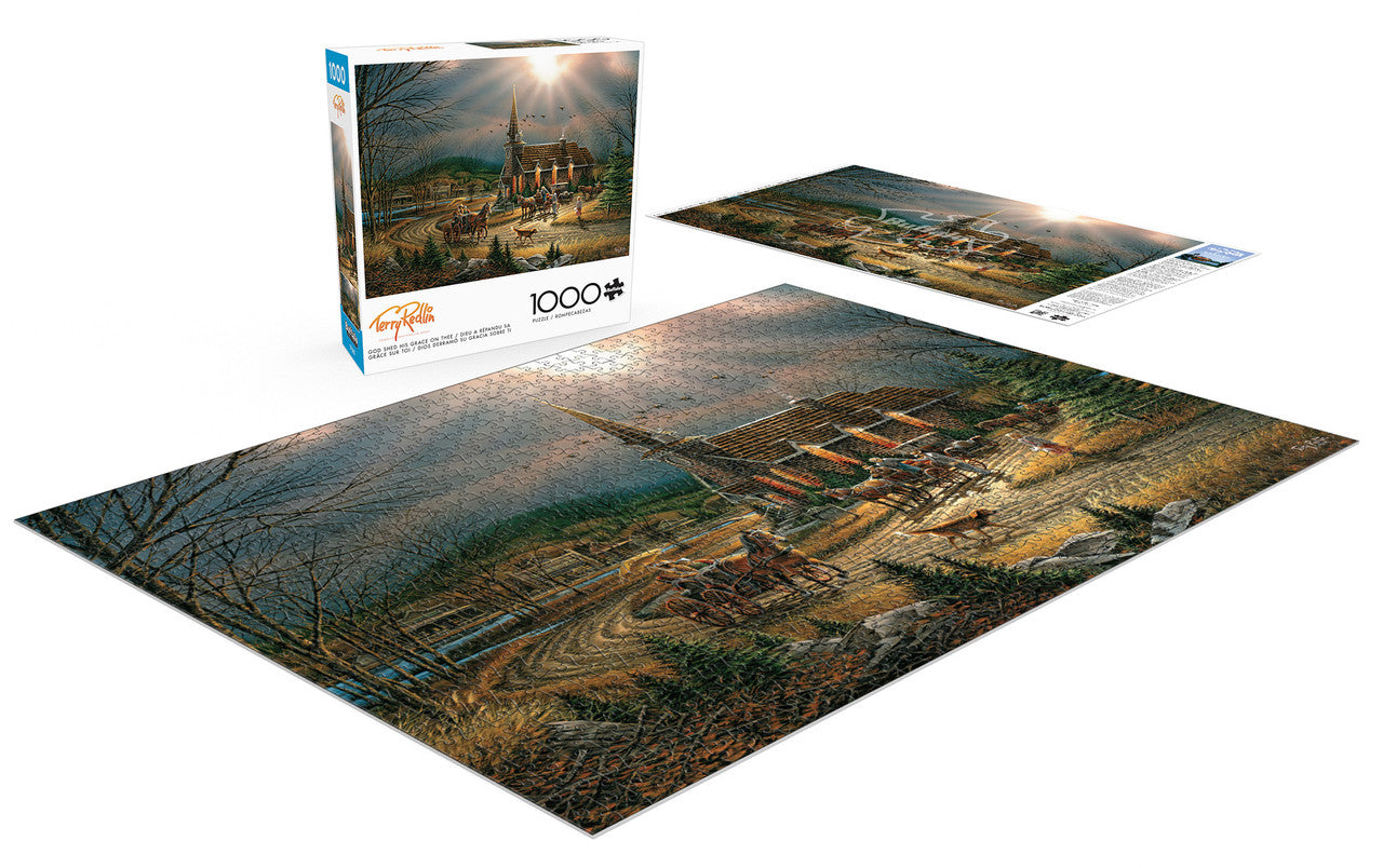 Terry Redlin: God Shed his Grace on Thee 1000 Piece Puzzle