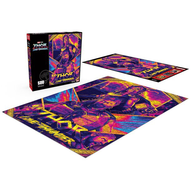 Marvel: Thor Love and Thunder 500 Piece Jigsaw Puzzle