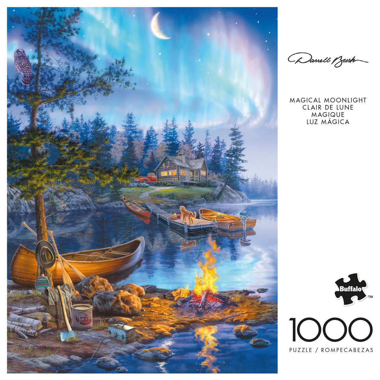 Darrell Bush: Magical Moonlight 1000 Piece Puzzle – Buffalo Games