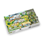 Charles Wysocki: Silver Select Sunny Side Up 1000 Piece Puzzle (giftable box with silver foil accents)