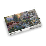 Silver Select Floral Pasture 1000 Piece Puzzle