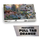 Silver Select Floral Pasture 1000 Piece Puzzle