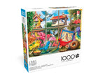 Lars Stewart:  Birdwatching Fun 1000 Piece Puzzle