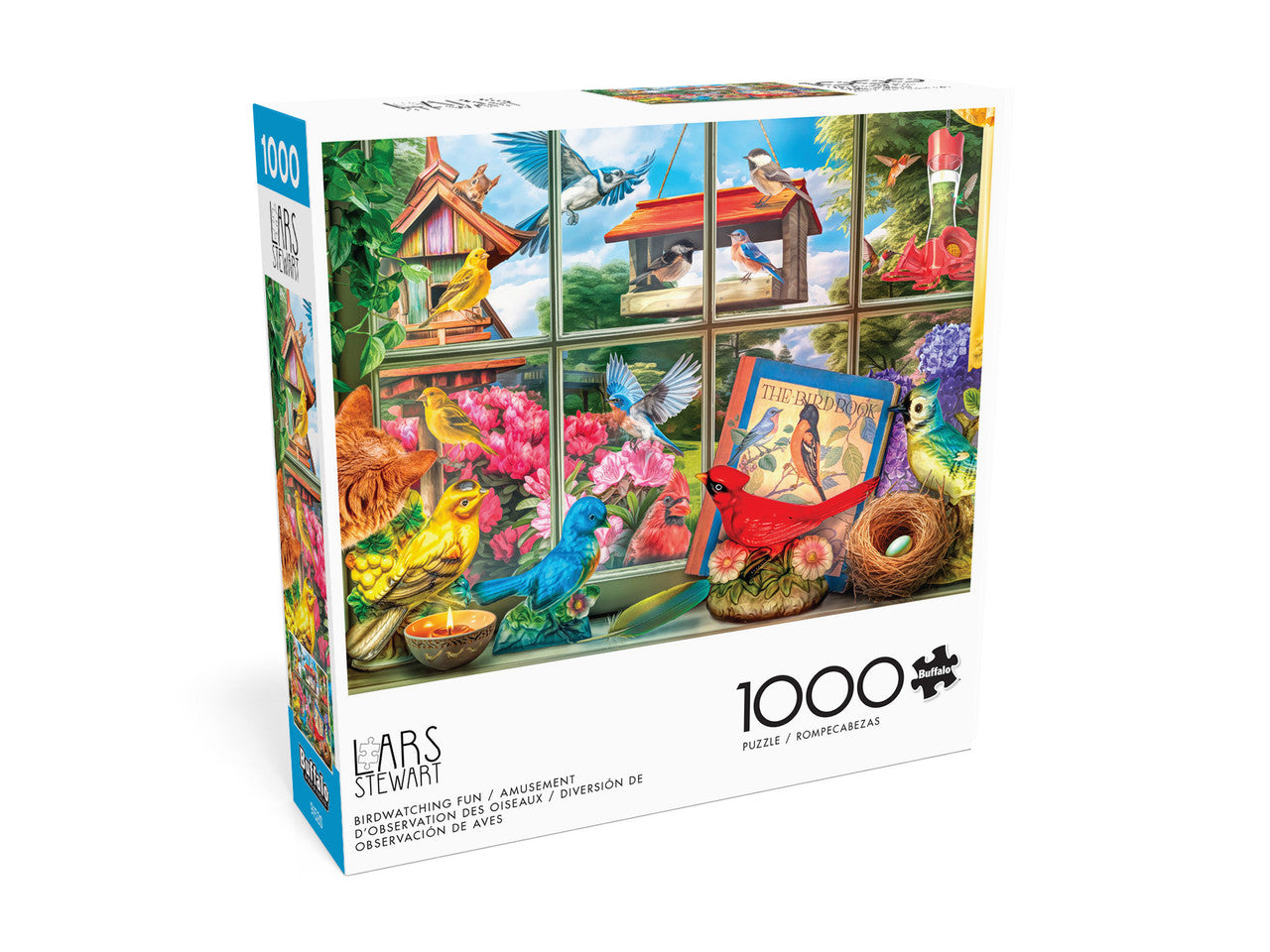 Lars Stewart:  Birdwatching Fun 1000 Piece Puzzle