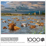 Hautman: Cattle Crossing 1000 Piece Puzzle