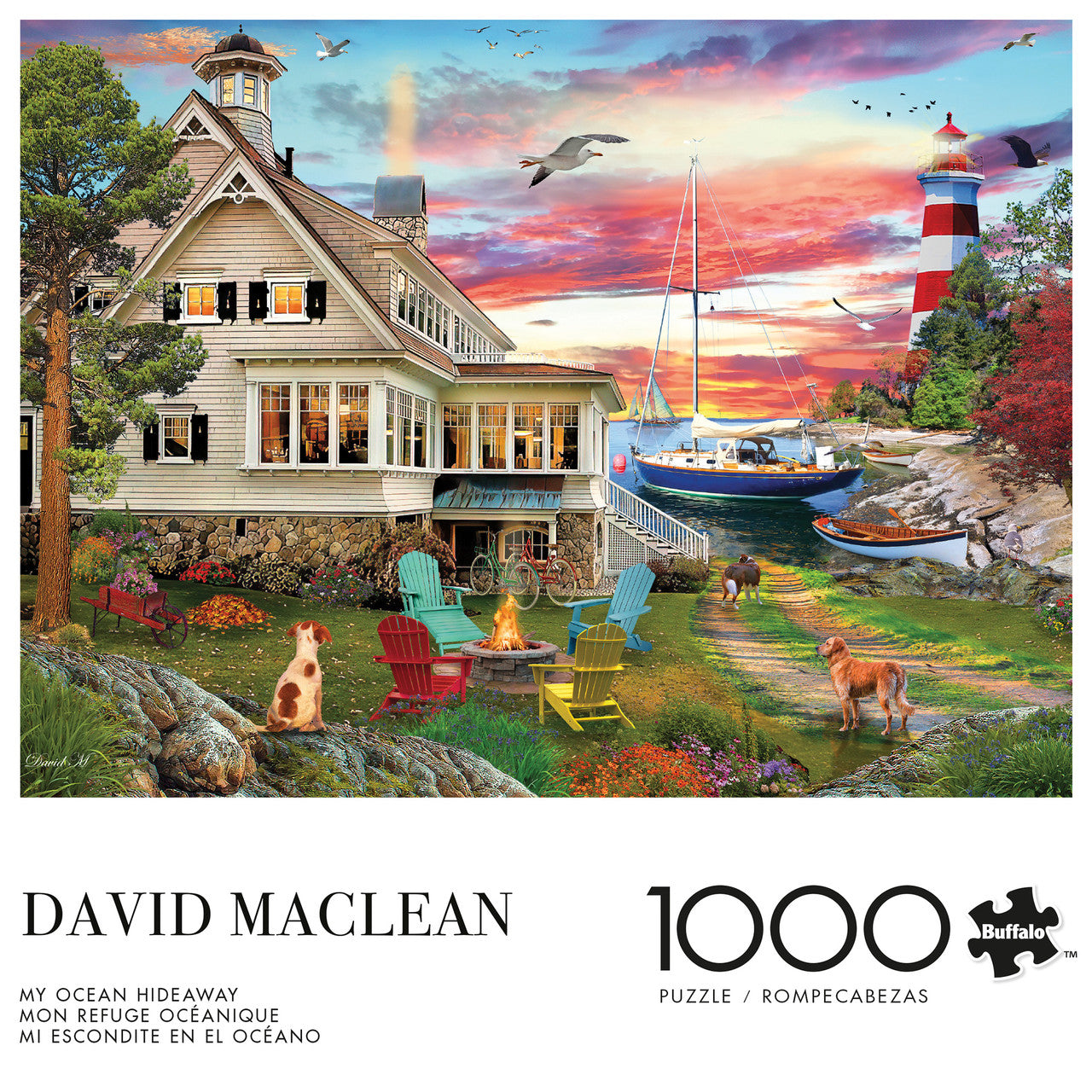 David Maclean: My Ocean Hideaway 1000 Piece Puzzle
