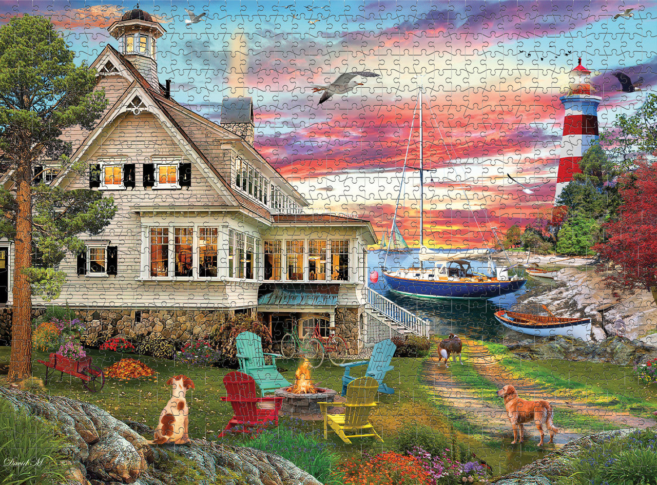 David Maclean: My Ocean Hideaway 1000 Piece Puzzle