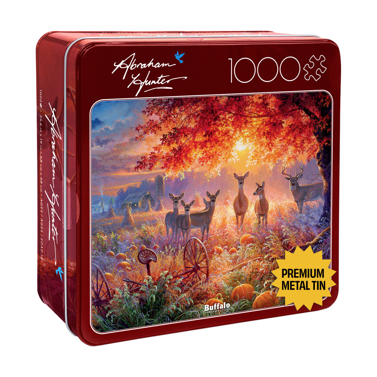 Collector's Tin: Abraham Hunter - Trick or Treat 1000 Piece Puzzle