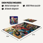 Collector's Tin: Marvel Spider-Man Sinister War 1000 Piece Puzzle
