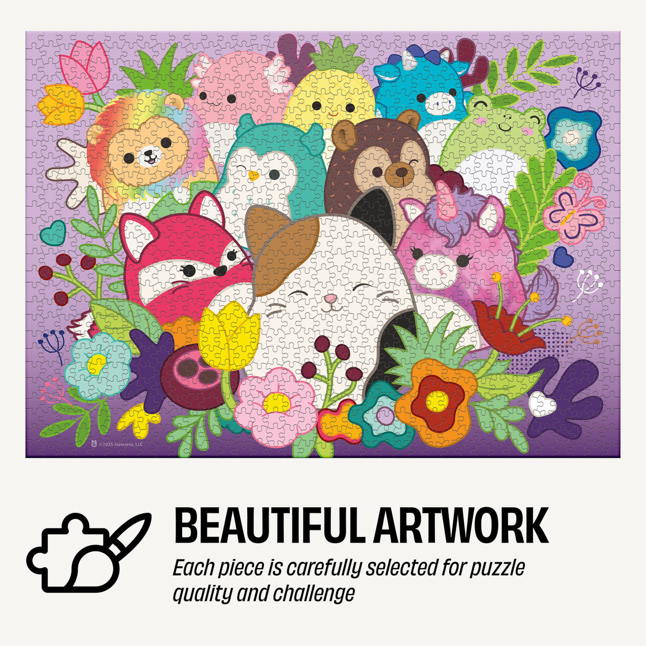 Collector's Tin: Grow Together, Squishmallows 1000 Piece Puzzle