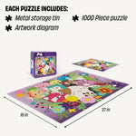 Collector's Tin: Grow Together, Squishmallows 1000 Piece Puzzle