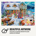Collector's Tin: Aimee Stewart- Winterland Fun 1000 Piece Puzzle