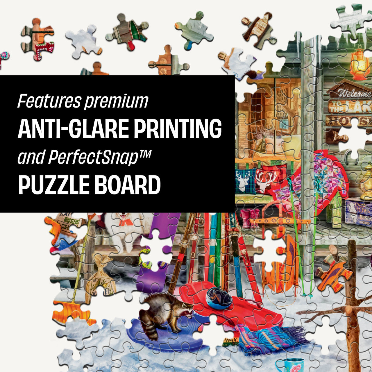 Collector's Tin: Aimee Stewart- Winterland Fun 1000 Piece Puzzle