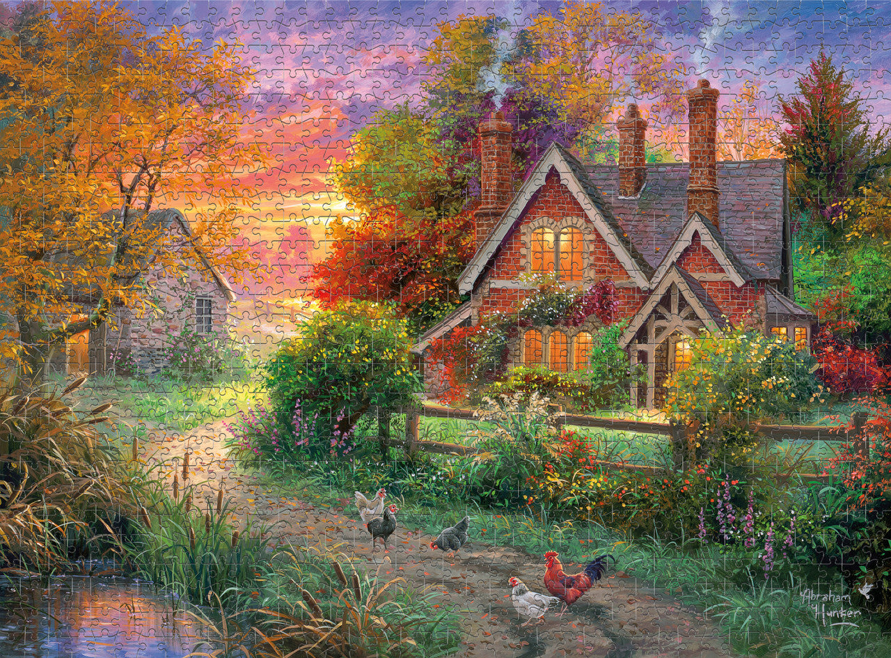 Abraham Hunter: Warmth of Home 1000 Piece Puzzle