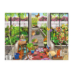 Sapphire Select: Garden Shed Greenhouse 1000 Piece Puzzle (Premium Blue Board)