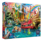 Ceaco: Sapphire Select: Aimee Stewart: Peter Pan Mermaid Lagoon 1000 Piece Puzzle (Premium Blue Board)