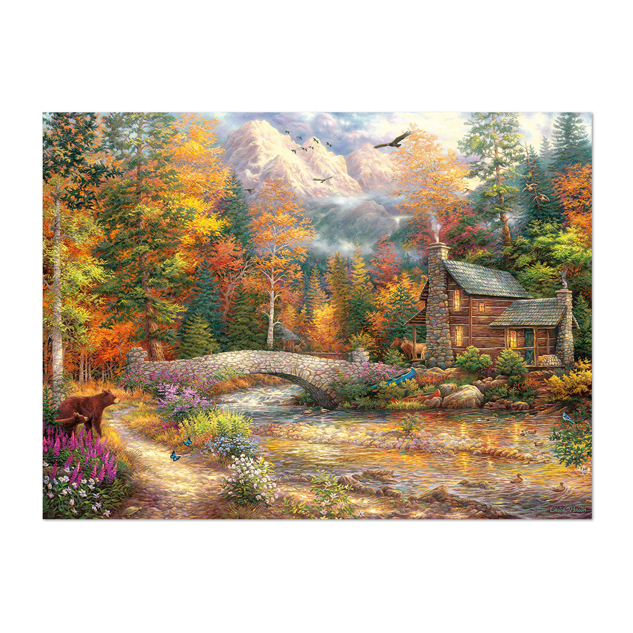 Chuck Pinson Sapphire Select: Call of the Wild 1000 Piece Puzzle