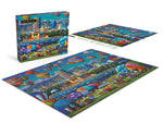 Sapphire Select: Eric Dowdle: Balloon Spectacular 1000 Piece Puzzle  (Premium Blue Board)