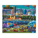 Sapphire Select: Eric Dowdle: Balloon Spectacular 1000 Piece Puzzle  (Premium Blue Board)