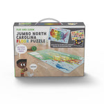 Little Buffalo State Puzzle 50-Piece North Carolina Jigsaw Puzzle - Kids Puzzles: Ages 4+