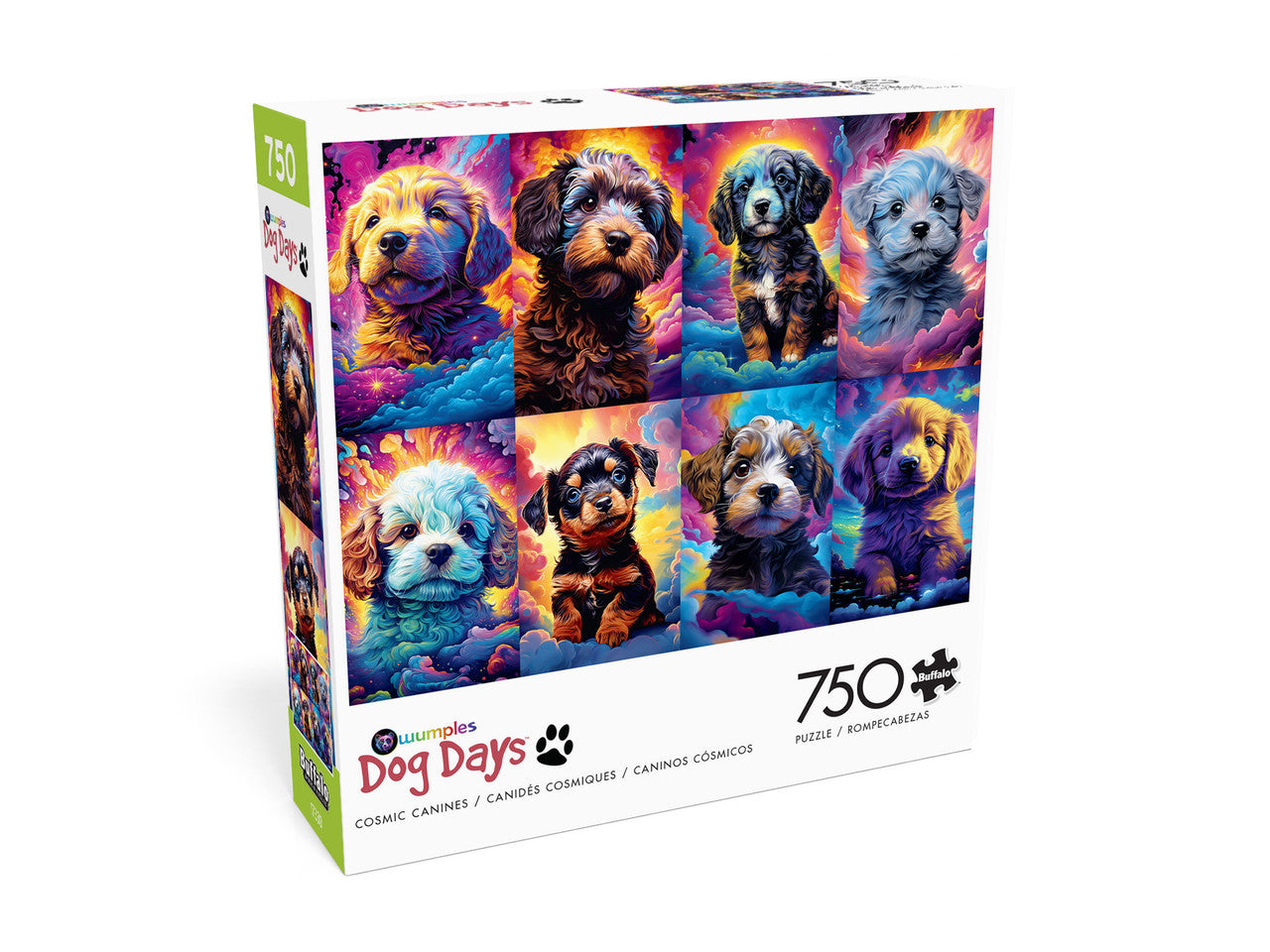 Dog Days: Wumples - Cosmic Canines 750 Piece Puzzle