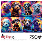 Dog Days: Wumples - Cosmic Canines 750 Piece Puzzle