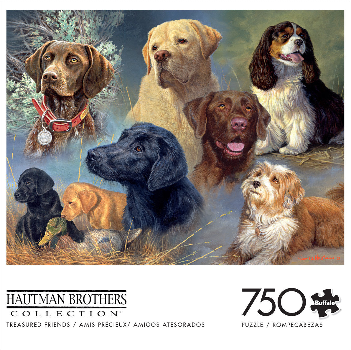 Hautman Brothers: Treasured Friends 750 Piece Puzzle