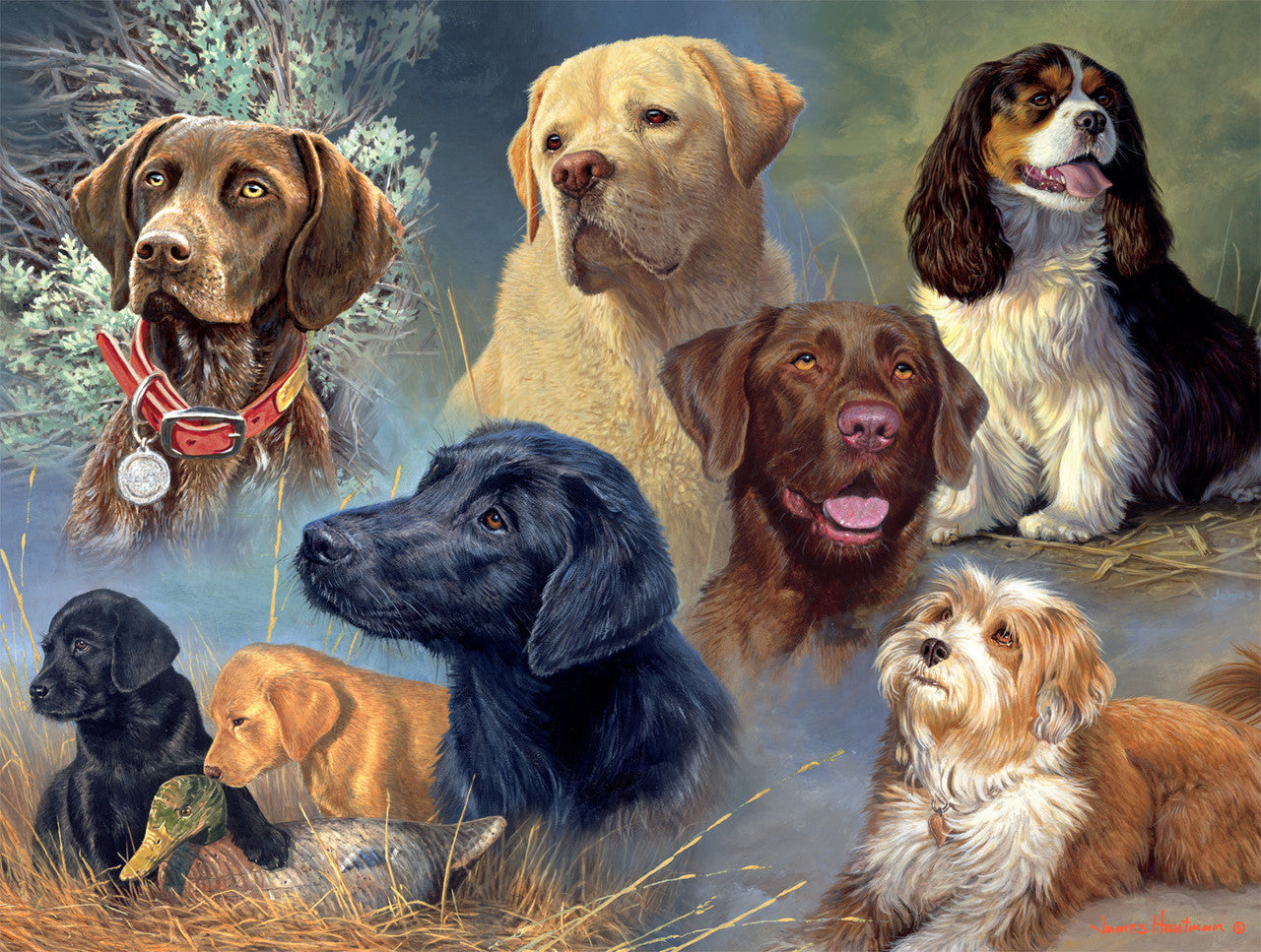 Hautman Brothers: Treasured Friends 750 Piece Puzzle