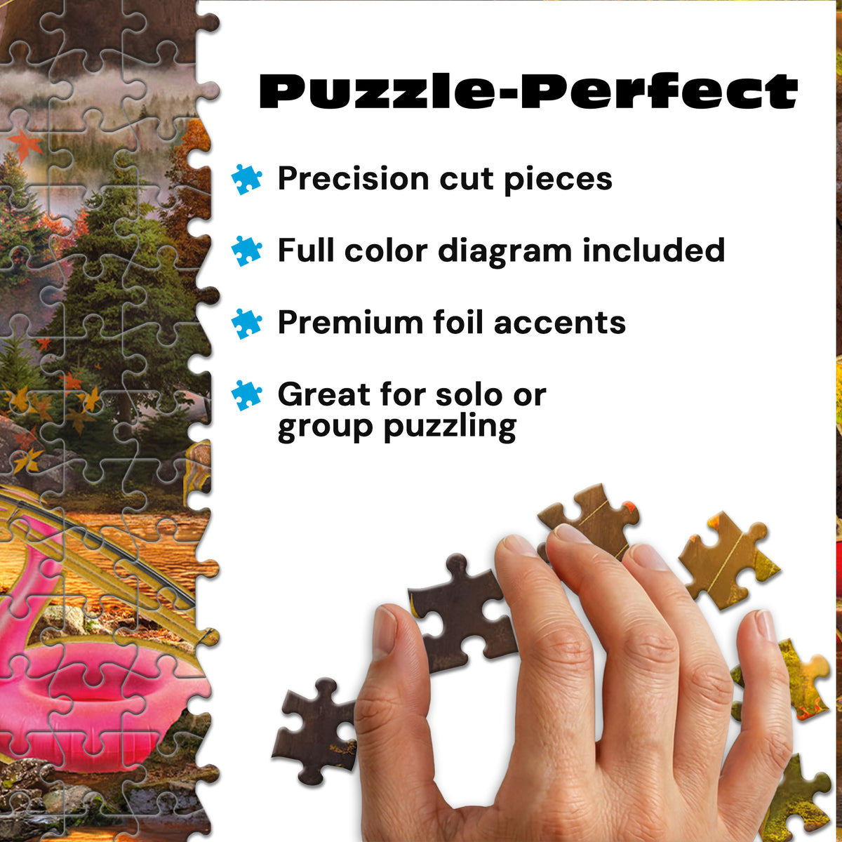 Gold Collection: Animal Campers 500 Piece Puzzle