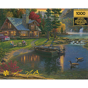 Gold Collection: Mountain Paradise 1000 Piece Puzzle