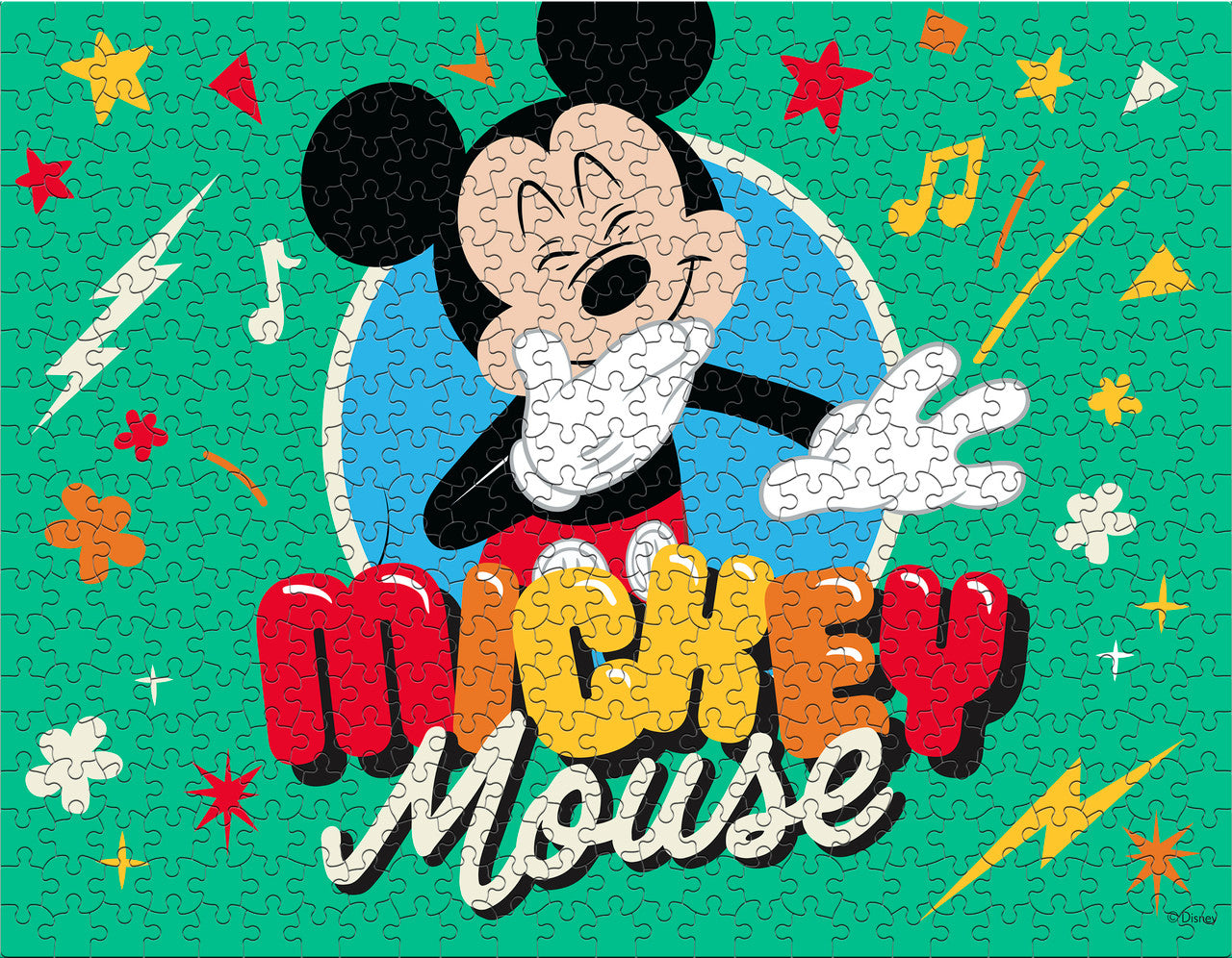 Ceaco Puzzle: Disney Mickey Mouse Puzzles - Multipack 4 Puzzles - 48-100 Pieces