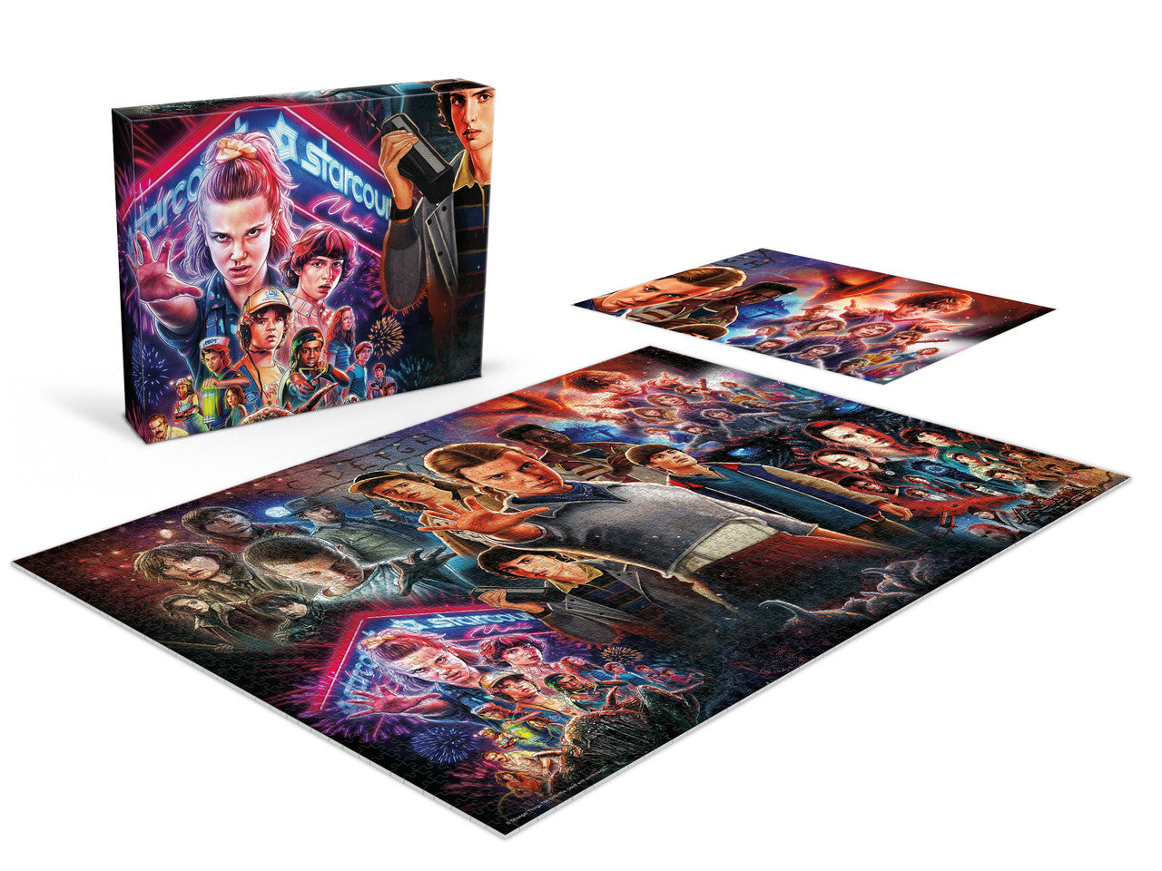 Stranger Things Season Collage 2000 Piece Puzzle – Buffalo Games