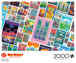 Vintage Posters 2000 Piece Puzzle