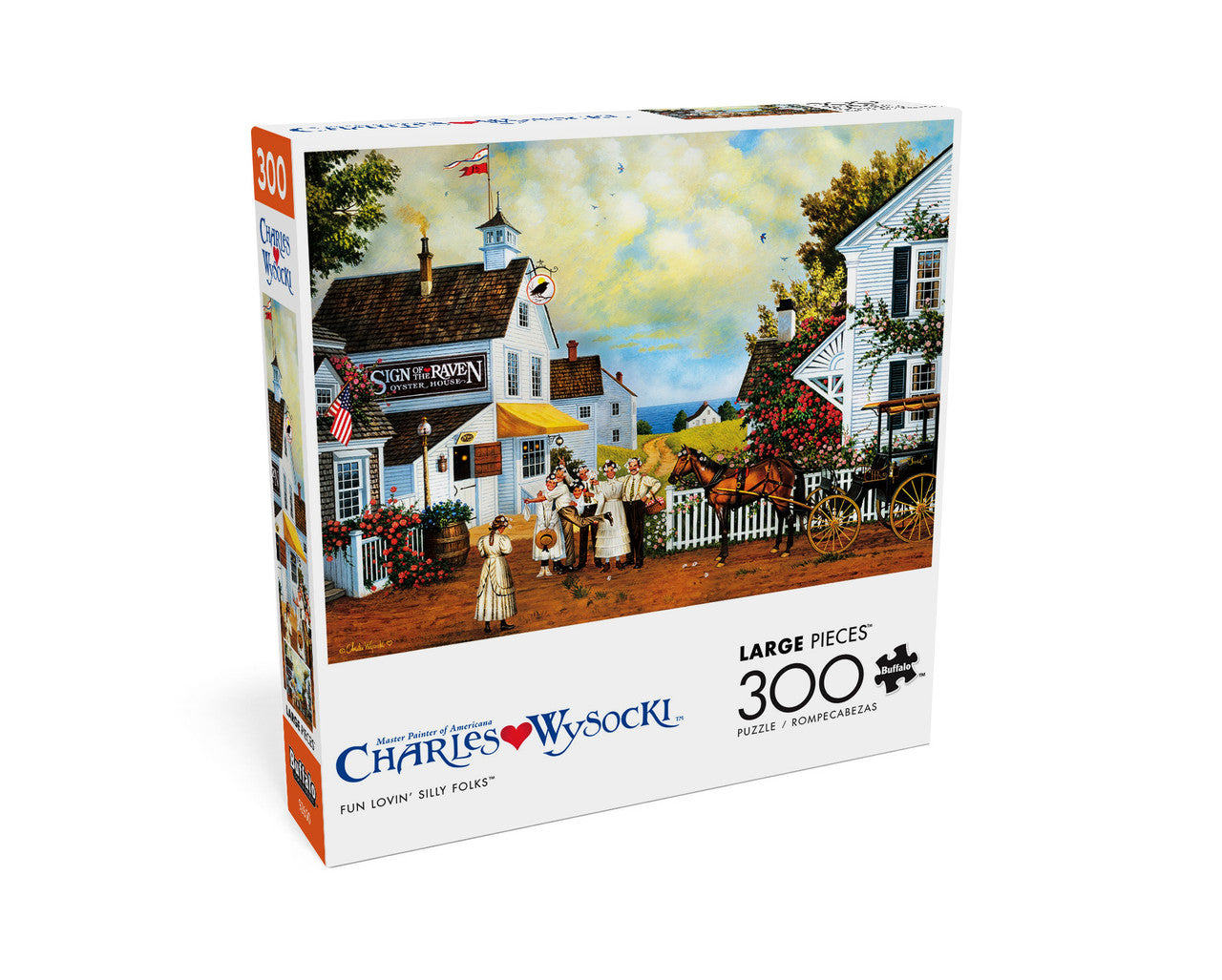Charles Wysocki: Fun Lovin' Silly Folks 300 Piece Puzzle