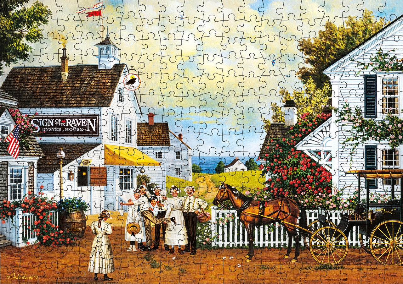 Charles Wysocki: Fun Lovin' Silly Folks 300 Piece Puzzle