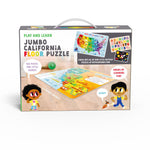 Little Buffalo State Puzzle 49-Piece California Jigsaw Puzzle - Kids Puzzles: Ages 4+