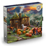 Ceaco Silver Select - Thomas Kinkade Harry Potter - Hagrid’s Hut - 1000 Piece Silver Select Jigsaw Puzzle