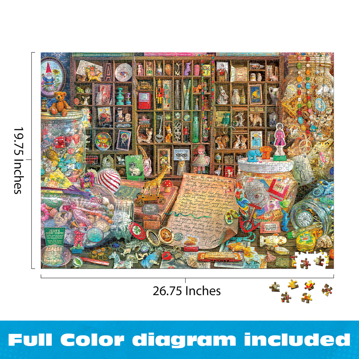 Aimee Stewart:  Mystery Jar Treasures 1000 Piece Puzzle