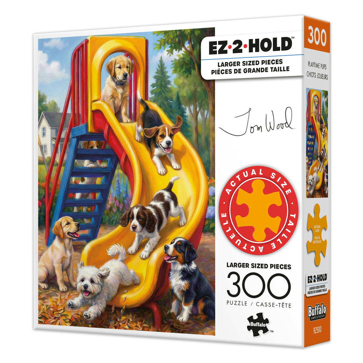 Playtime Pups 300 Large Piece Puzzle