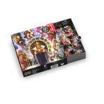 Ceaco Puzzle: Disney: Villains 500 Piece Puzzle - Noir Select Edition - Giftable Package With Silver Foil Accents