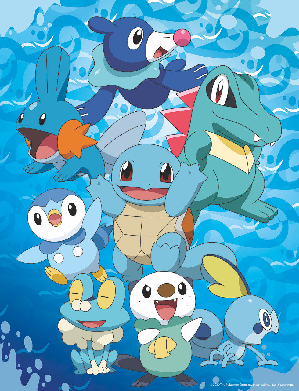 Pokémon 4-in-1 Jigsaw Puzzle Multipack Water