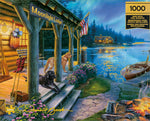 Gold Collection: Moonlight Lodge 1000 Jigsaw Puzzle