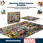 Silver Select: Marvel Comic Collage 2000 Piece Puzzle