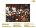 Gold Collection: Santa In His Workshop – 1000 Piece Jigsaw Puzzle