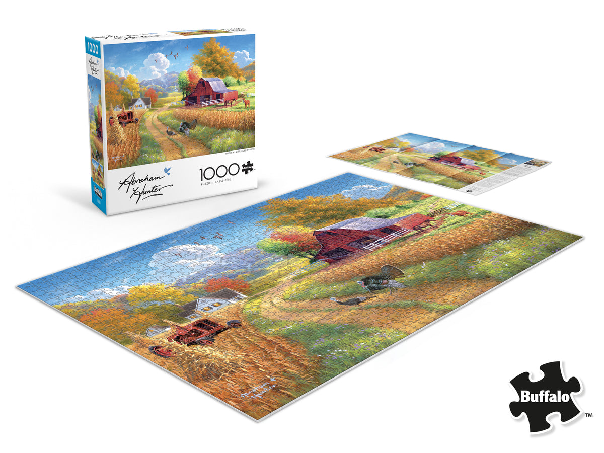 Abraham Hunter: Season to be Thankful 1000 Piece Puzzle