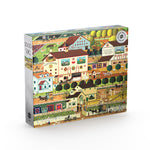 Charles Wysocki: Amish Country 2000 Piece Puzzle - Silver Select: Giftable Box With Silver Foil Accents