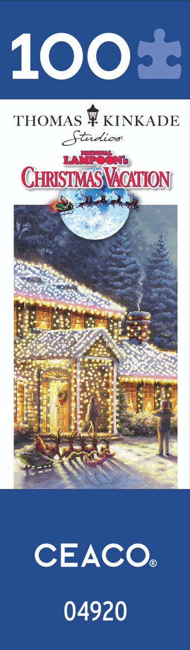 Ceaco Puzzle: Thomas Kinkade - National Lampoon's Christmas Vacation V2 100 Piece Puzzle