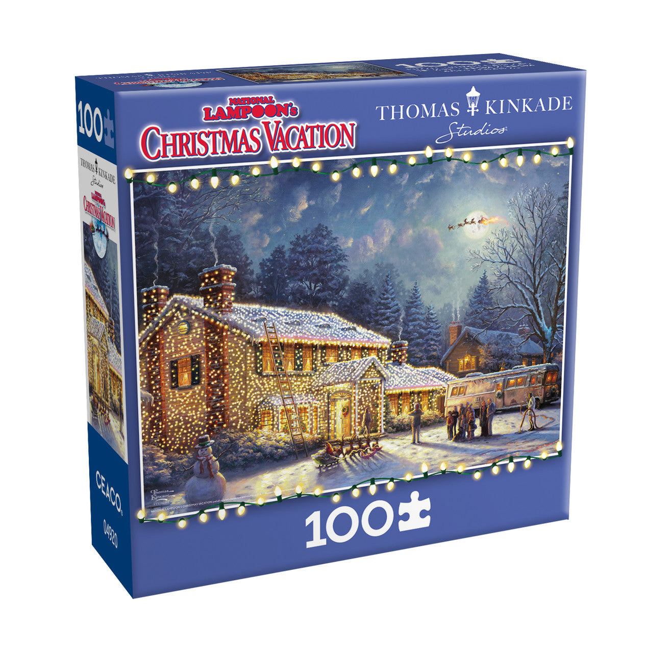 Ceaco Puzzle: Thomas Kinkade - National Lampoon's Christmas Vacation V2 100 Piece Puzzle