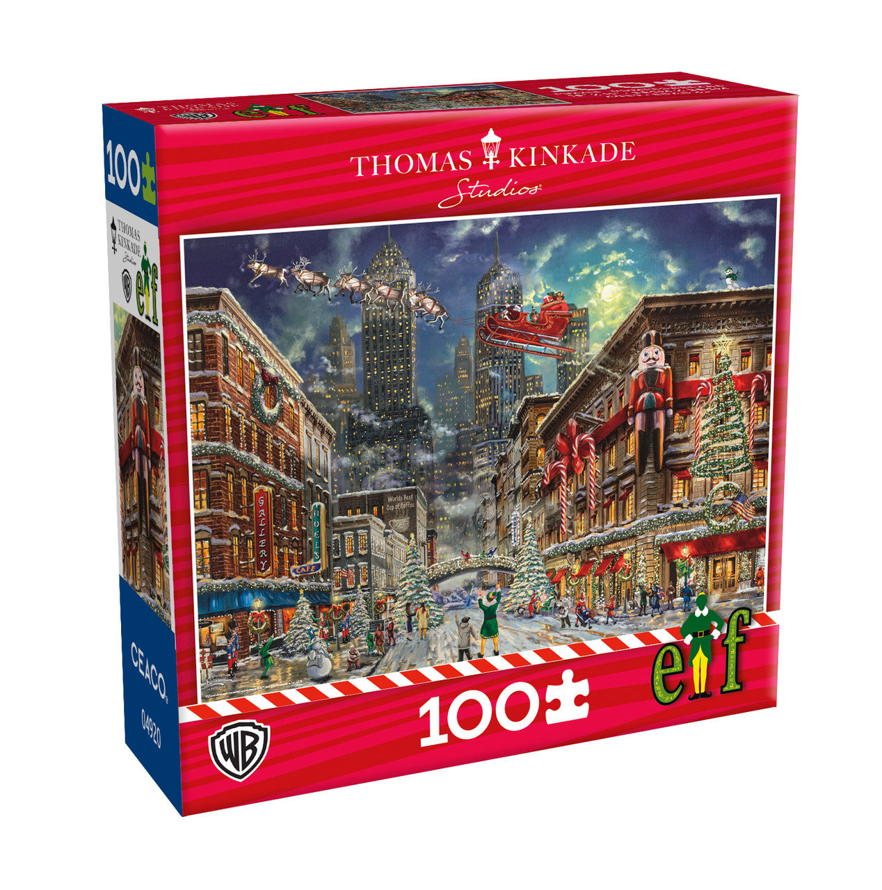 Ceaco Puzzle: Thomas Kinkade - Elf V2 100 Piece Puzzle