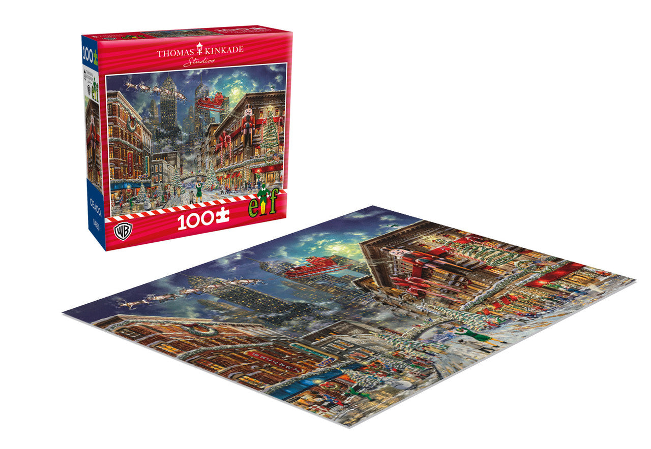 Ceaco Puzzle: Thomas Kinkade - Elf V2 100 Piece Puzzle